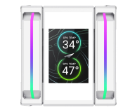 GAMEMAX SIGMA 620 LCD WH White 120x120mm - 1522196 - zdjęcie 3